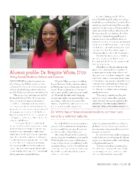 Alumni Profile: Dr. Brigitte White, D’07