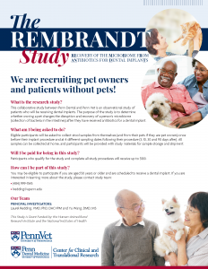 The Rembrandt Study Flyer