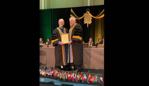 Dean Mark Wolff Inducted into International College of Dentists USA Section 