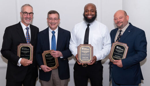 Faculty, Staff Recognized by Class of 2025 for Teaching, Service